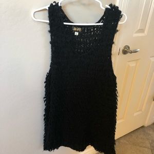 Fuzzy cotton top